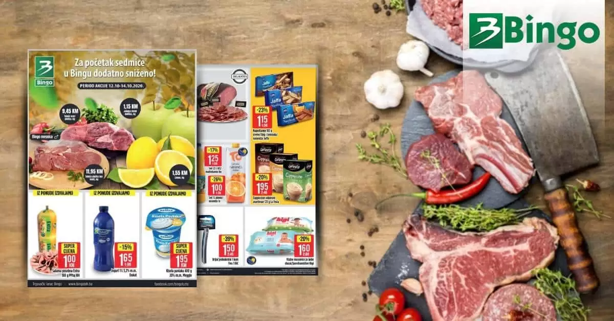 bingo akcijski katalog. bingo snizenje. bingo popusti. bingo magazin plus