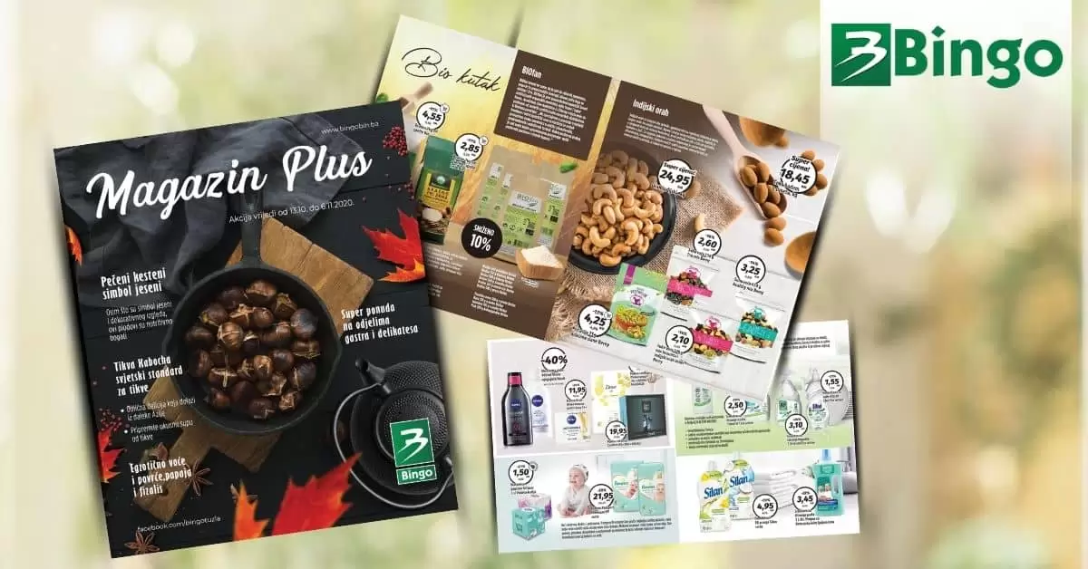 bingo magazin plus. bingo snizenje. bingo akcija. bingo popust.