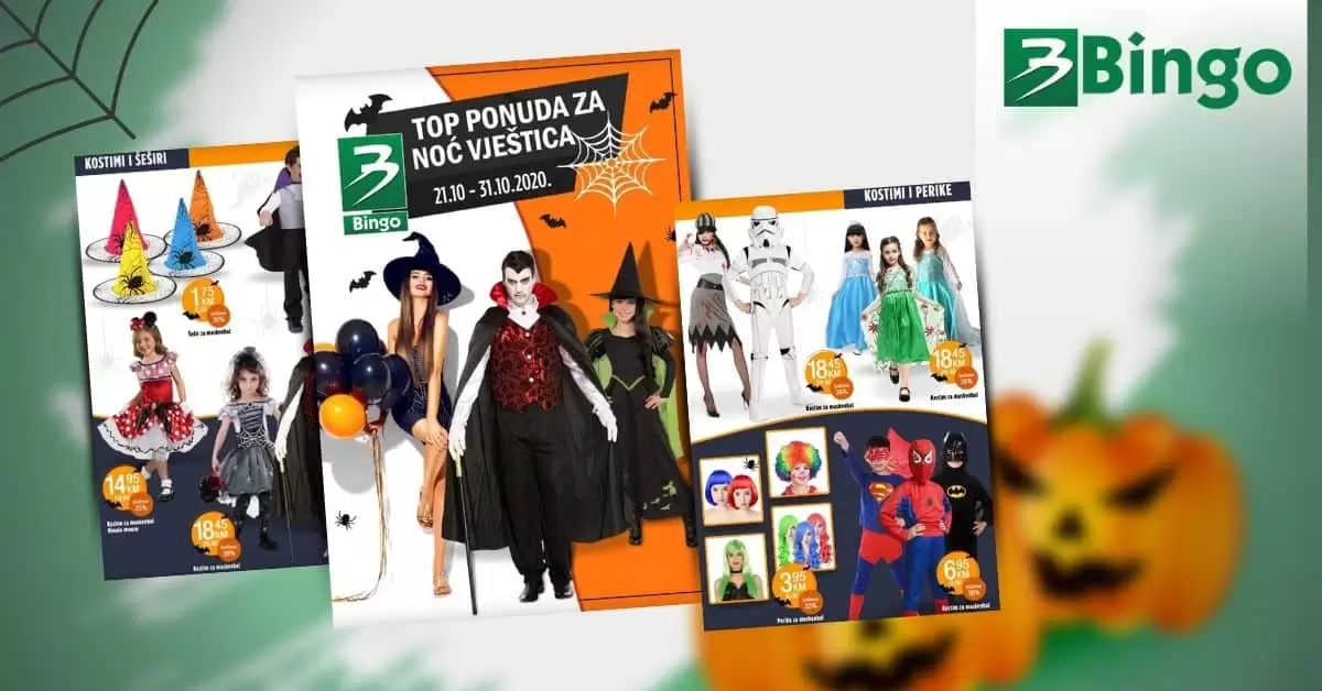bingo noc vjestica. bingo snizenje. bingo akcija. bingo popust.