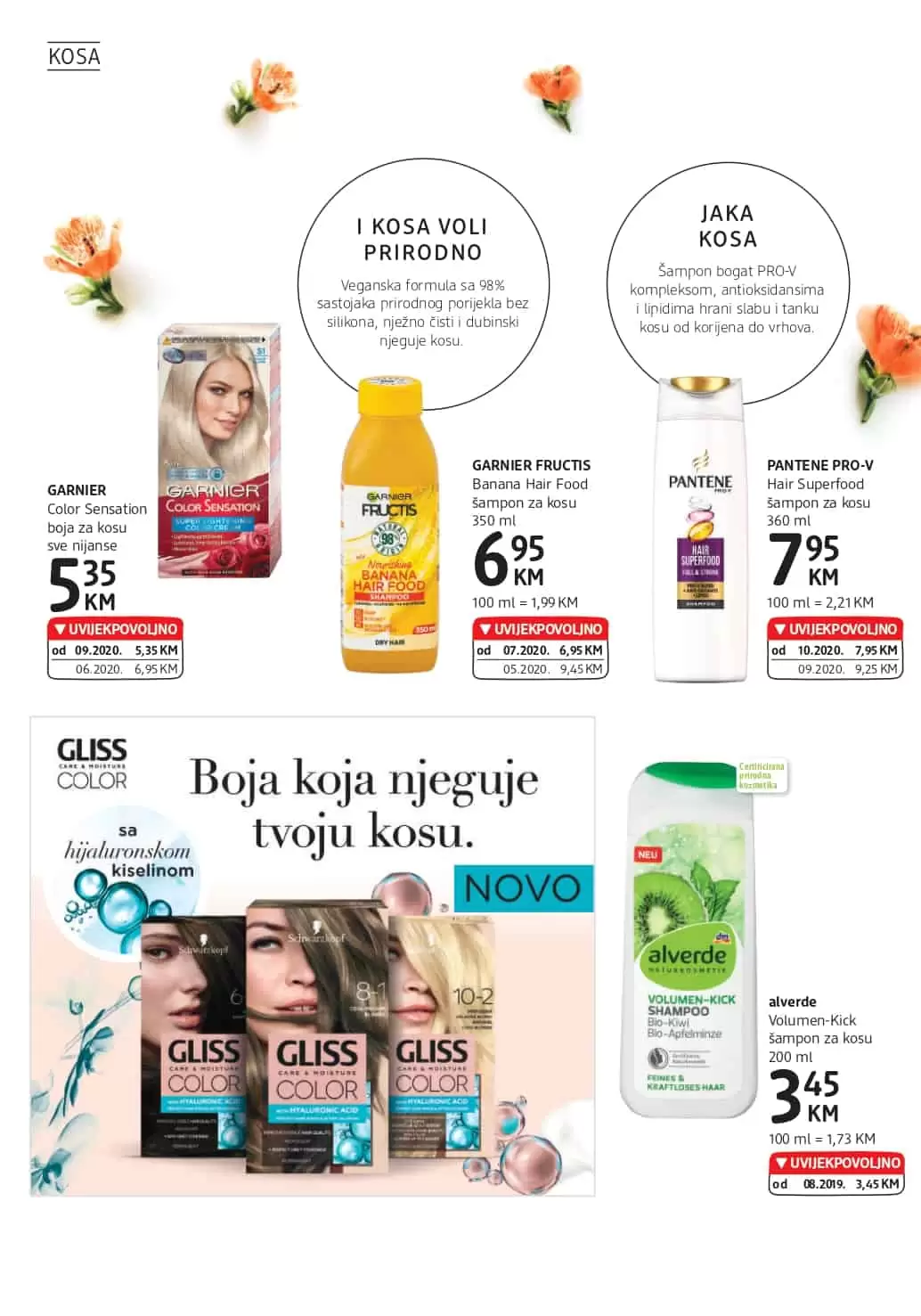 sampon od banane. garnier fructis sampon. novi garnier sampon. koja farba je najbolja za kosu. 