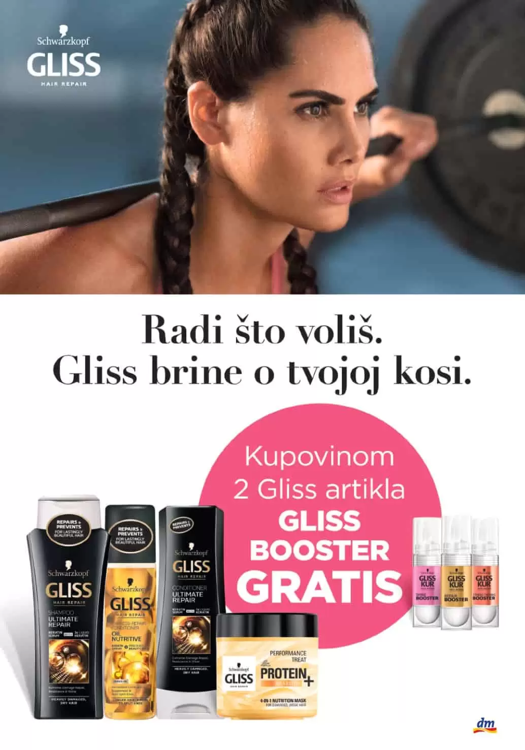 gliss sampon za kosu. 