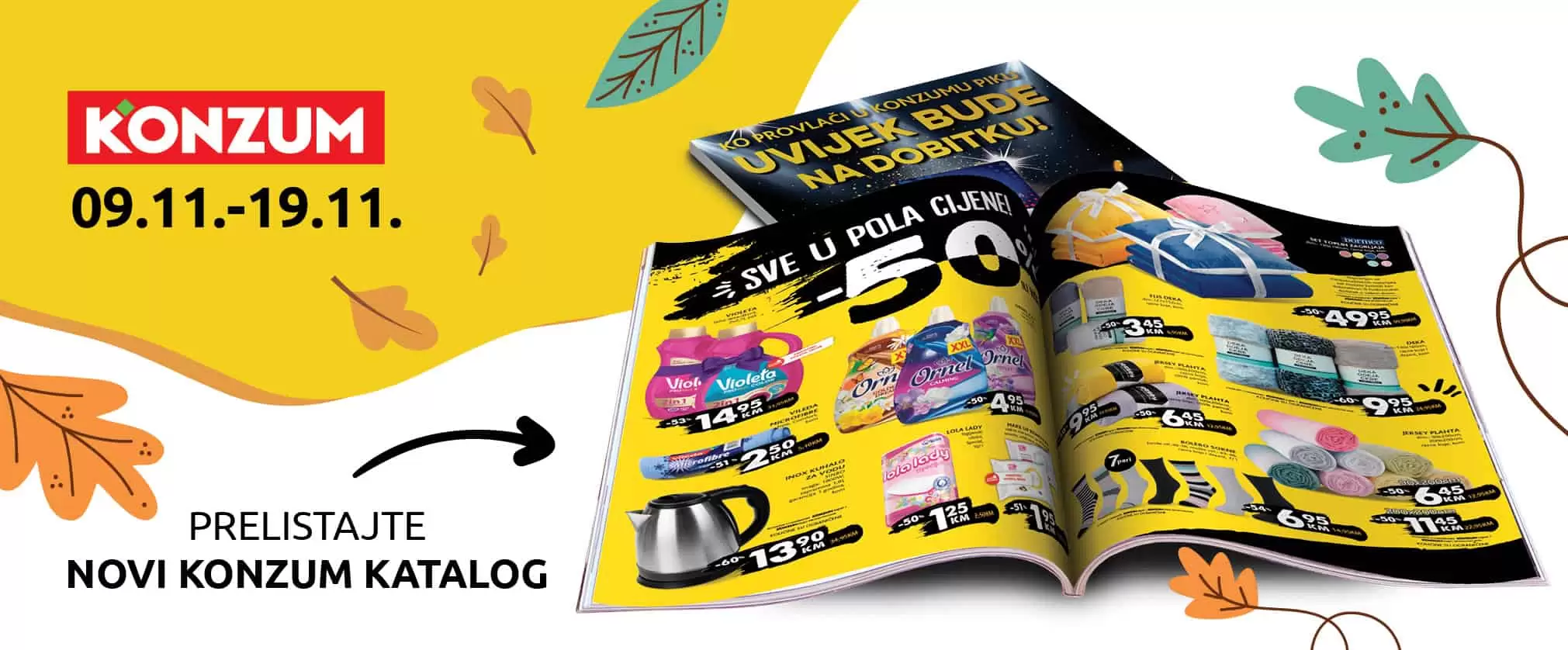 konzum zdravoljupci. konzum akcija. konzum katalog