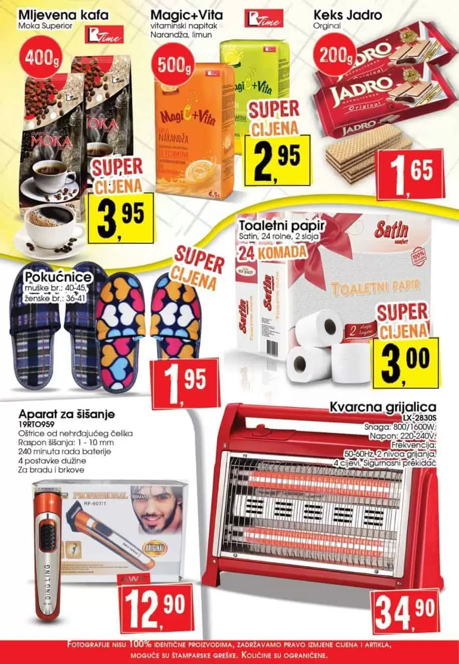 robot akcijski katalog. robot vikend akcija. snizenje. popust.