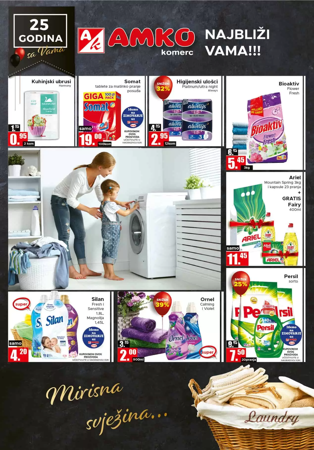 Amko vikend akcija. amko snizenje. amko kupujmo domace. amko nagradna igra. amko popust. najnize cijene.