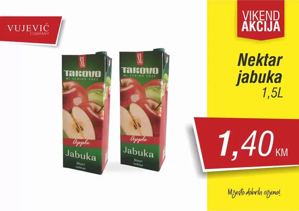 vujevic company. vujevic vikend akcija. 
