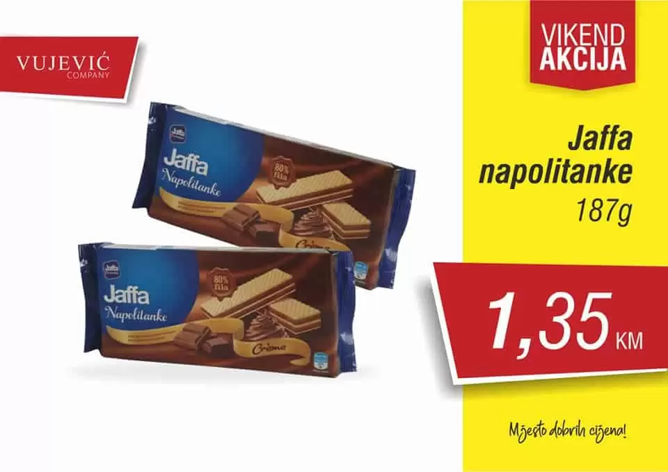 vujevic company. vujevic vikend akcija. 