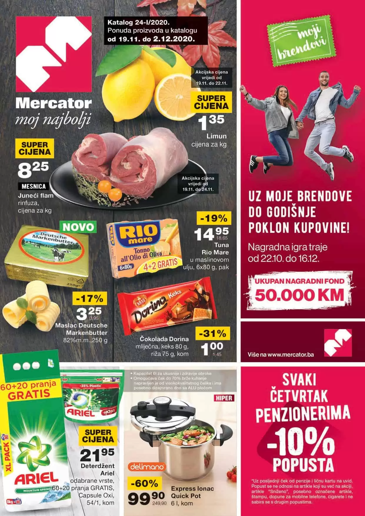 mercator katalog. mercator snizenje. mercator akcija. mercator lozionicka.