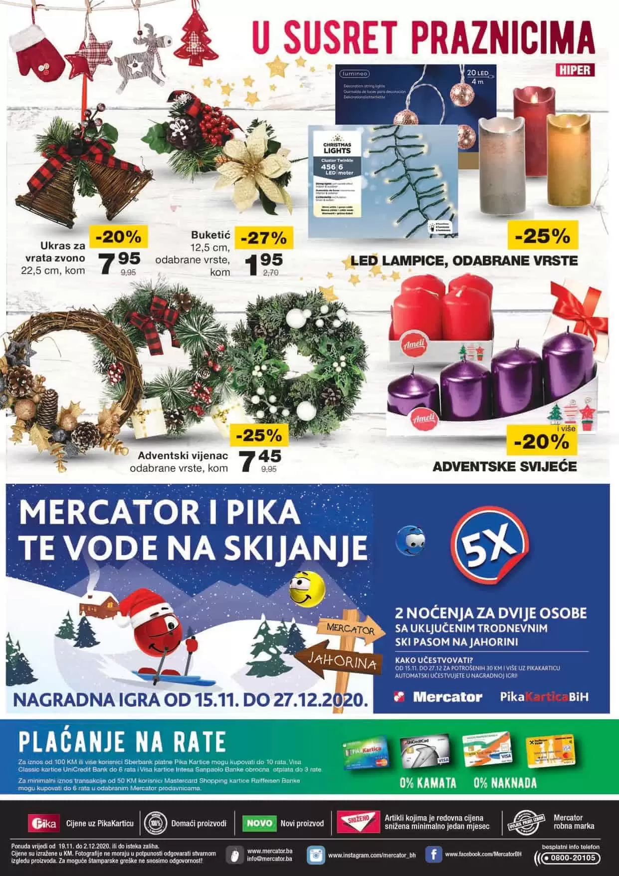 mercator katalog. mercator snizenje. mercator akcija. mercator lozionicka.