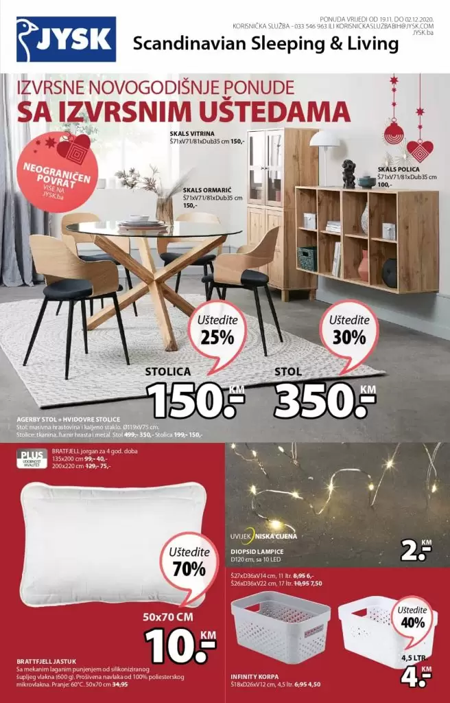 jysk akcijski katalog. jysk raspodaja. jysk snizenje. jysk popust.