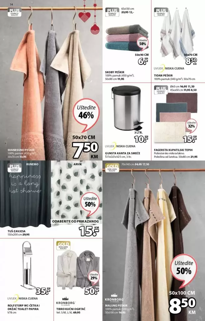 Jysk akcijski katalog. korona virus. snizenje. akcija. popust.