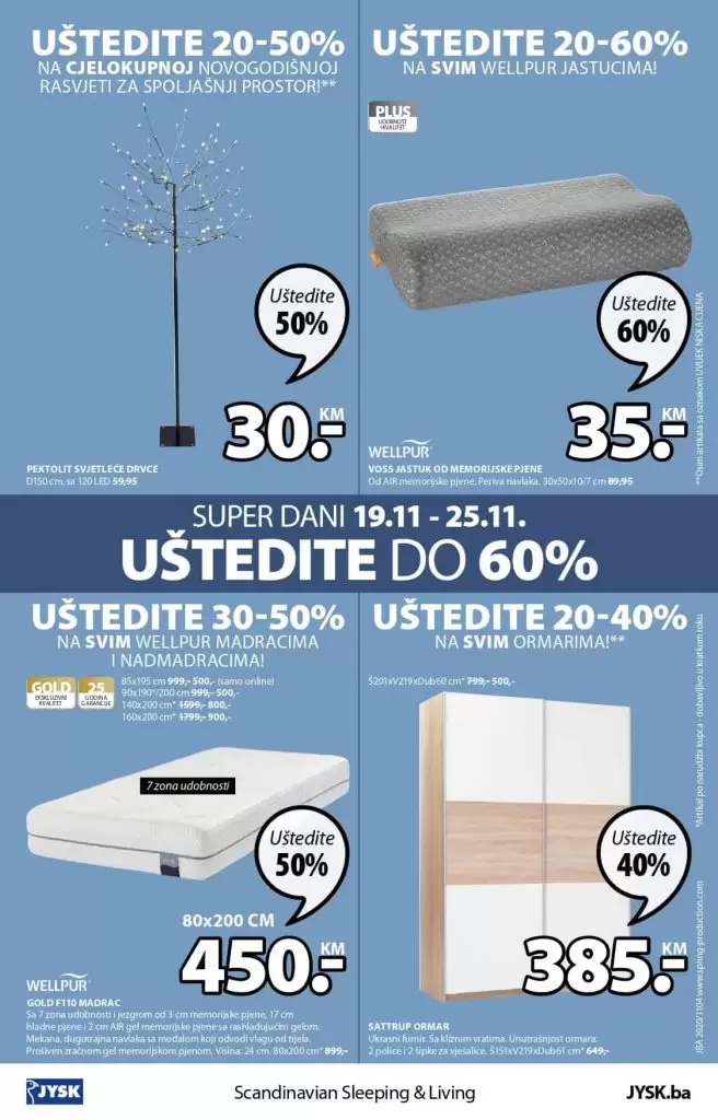 jysk akcijski katalog. jysk raspodaja. jysk snizenje. jysk popust.