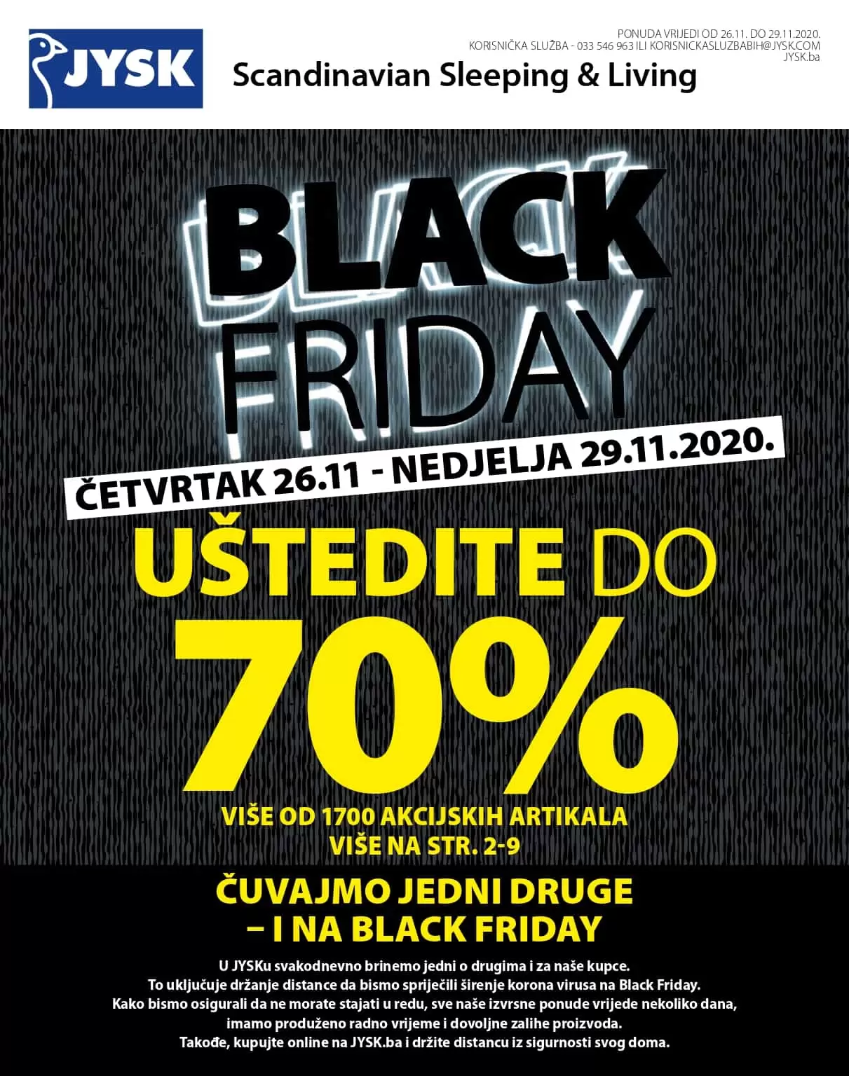 black friday sale Jysk