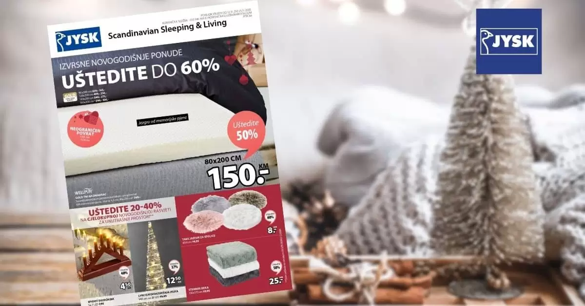 Jysk akcijski katalog. snizenje. akcija. popust. katalog.