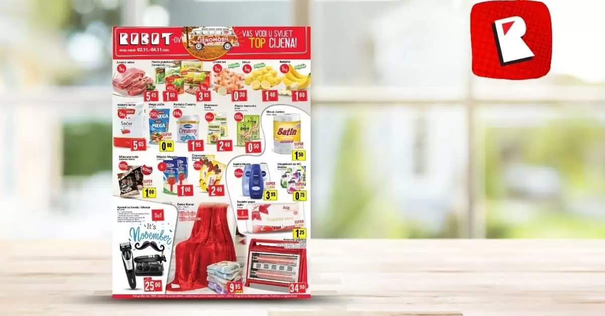 robot katalog. robot akcija. robot popust. nivea gel za tusiranje. movember u robotu.