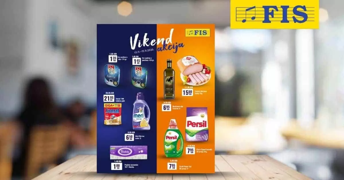 vikend akcija fis. fis vikend akcija. fis katalog. fis akcija. persil deterdzent. somat tablete.