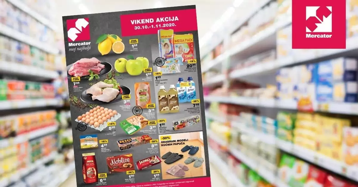 mercator kataloska akcija. mercator snizenje. mercator lozionicka.