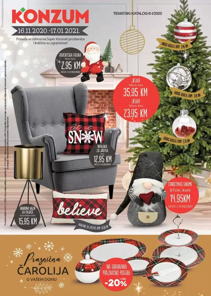 konzum katalog. konzum akcija. snizenje. akcija. popust.