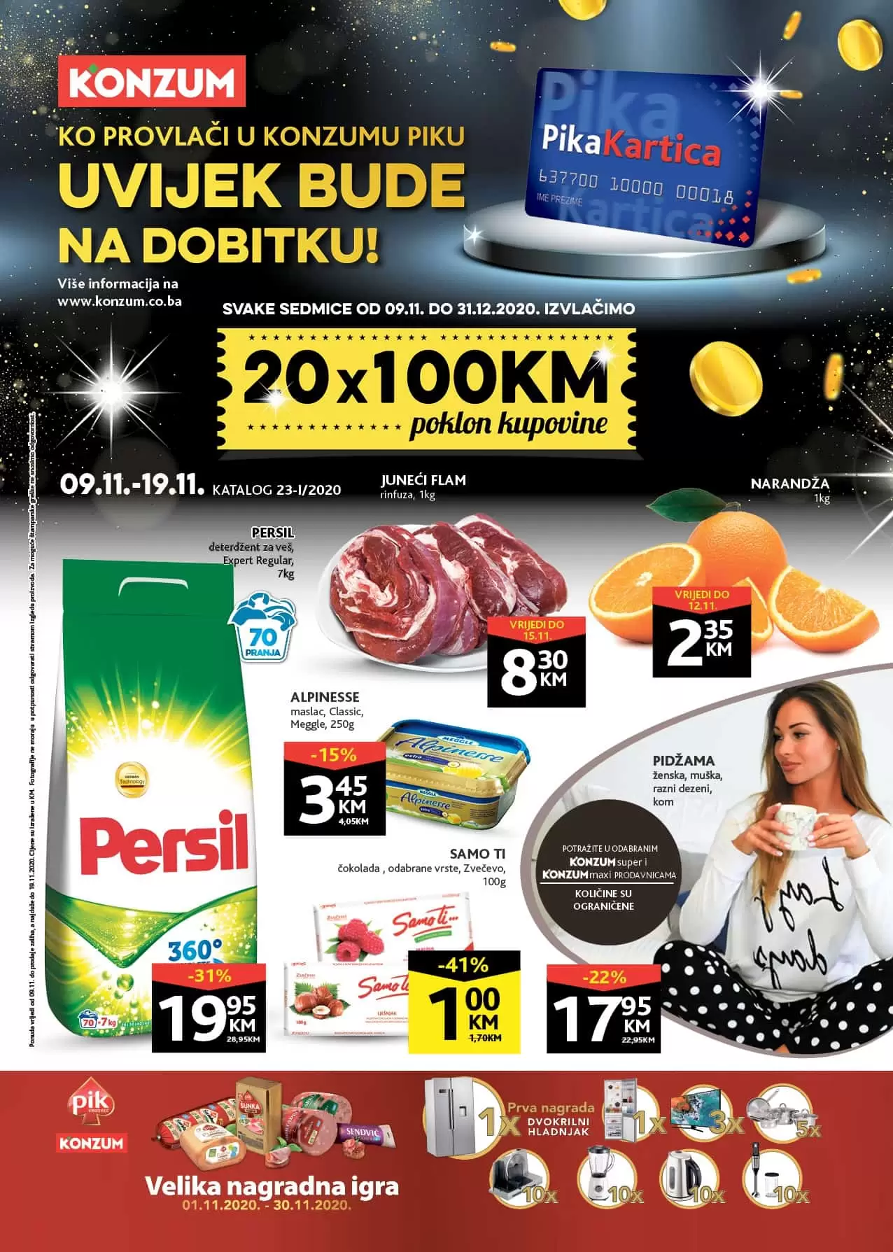 konzum zdravoljupci. konzum akcija. konzum katalog