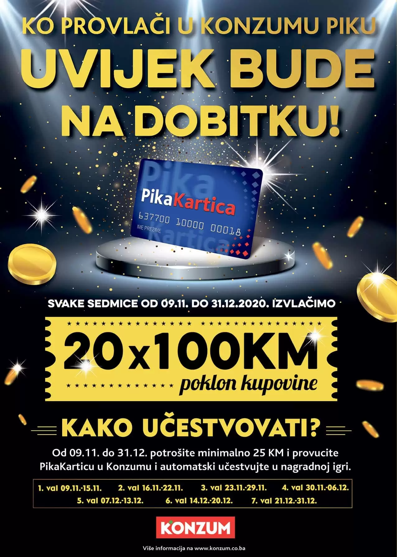 Konzum akcijski katalog. korona virus. snizenje. akcija. popusti. snizeno.