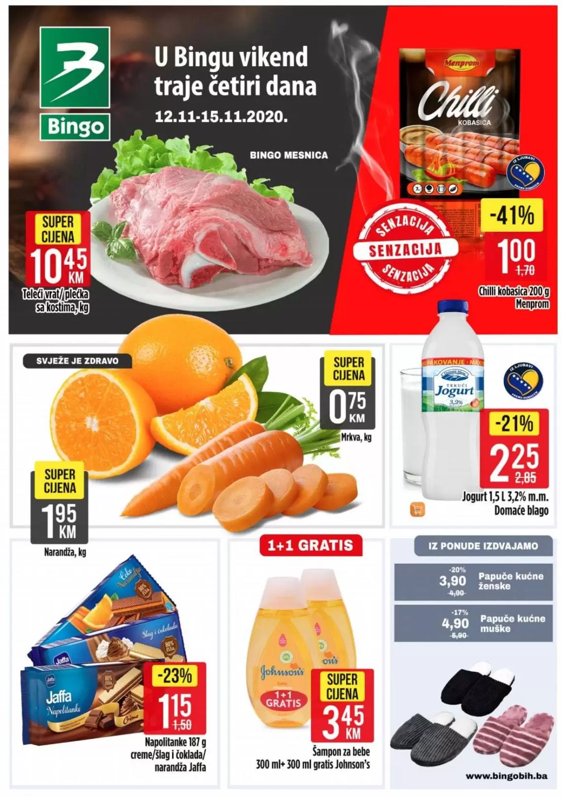 bingo katalog. bingo snizenje. bingo akcija. 