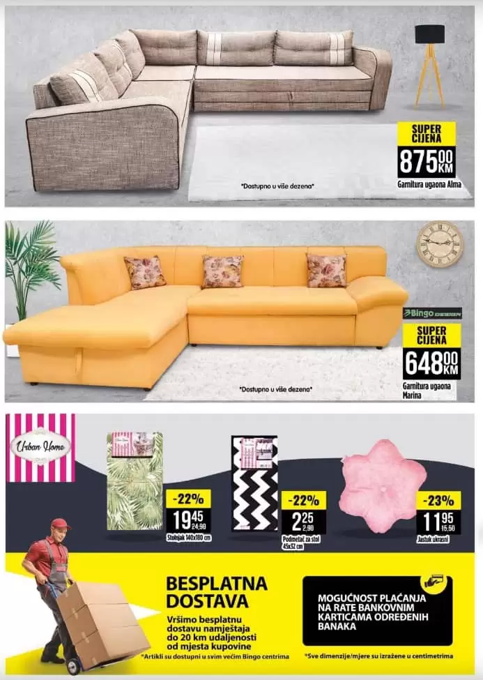 bingo akcijski katalog. snizenje. popust. akcija. snizeno. 