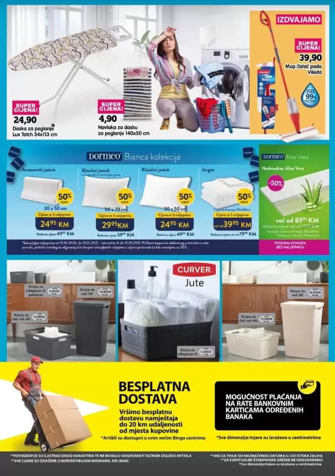 bingo akcijski katalog. snizenje. popust. akcija. snizeno. 