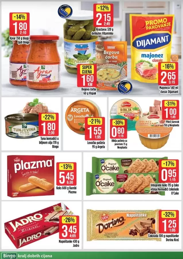 bingo akcijski katalog. bingo snizenje. bingo popusti. bingo magazin plus