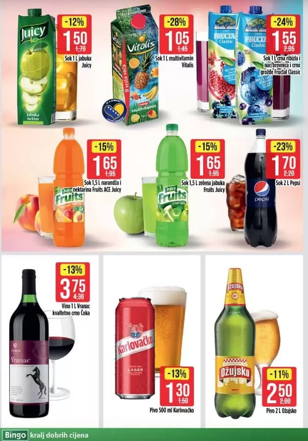 Bingo katalog. bingo snizenje. bingo akcija. popust. katalog. 