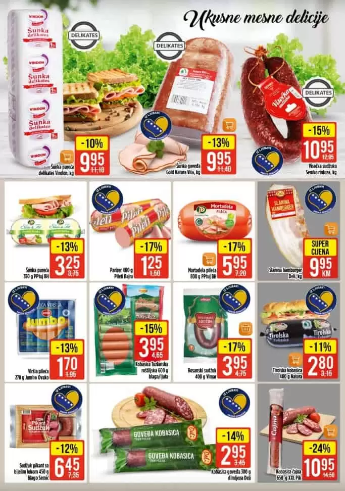 bingo akcijski katalog. snizenje. popust. akcija. snizeno.