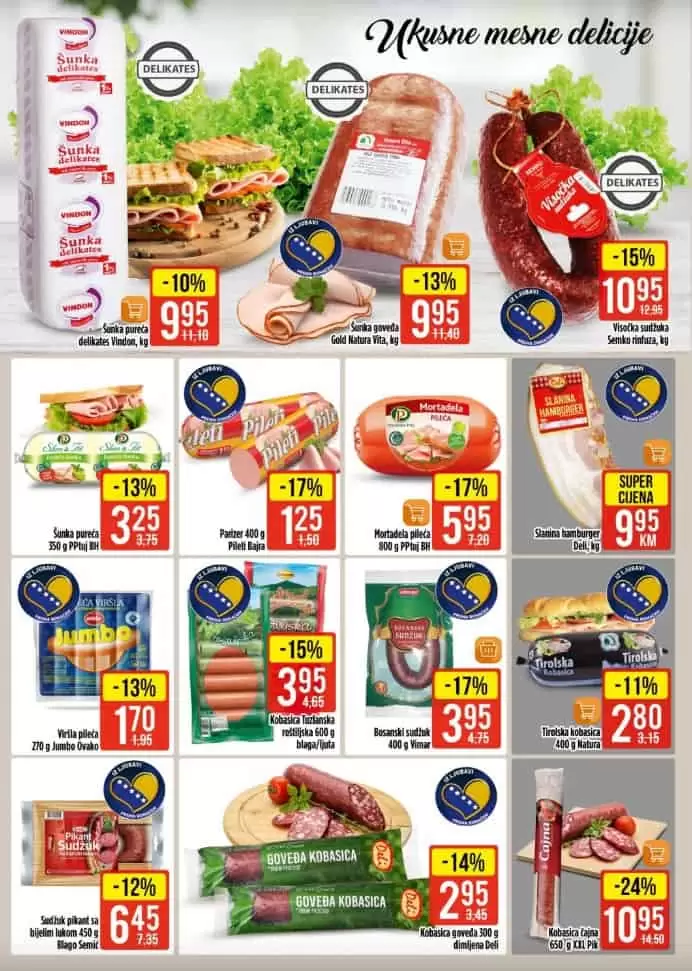 bingo akcijski katalog. snizenje. popust. akcija. snizeno.