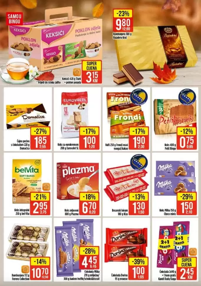 bingo akcijski katalog. bingo snizenje. bingo popusti. bingo magazin plusb