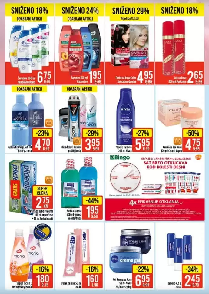 Bingo katalog. bingo snizenje. bingo akcija. popust. katalog.
