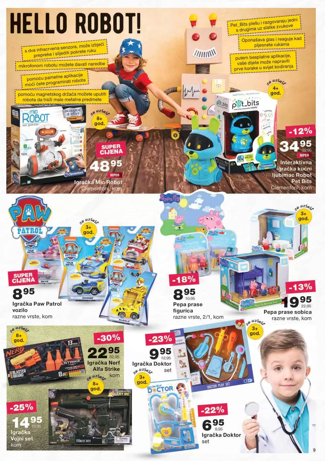 mercator akcijski katalog. snizenje. akcija. popust. 