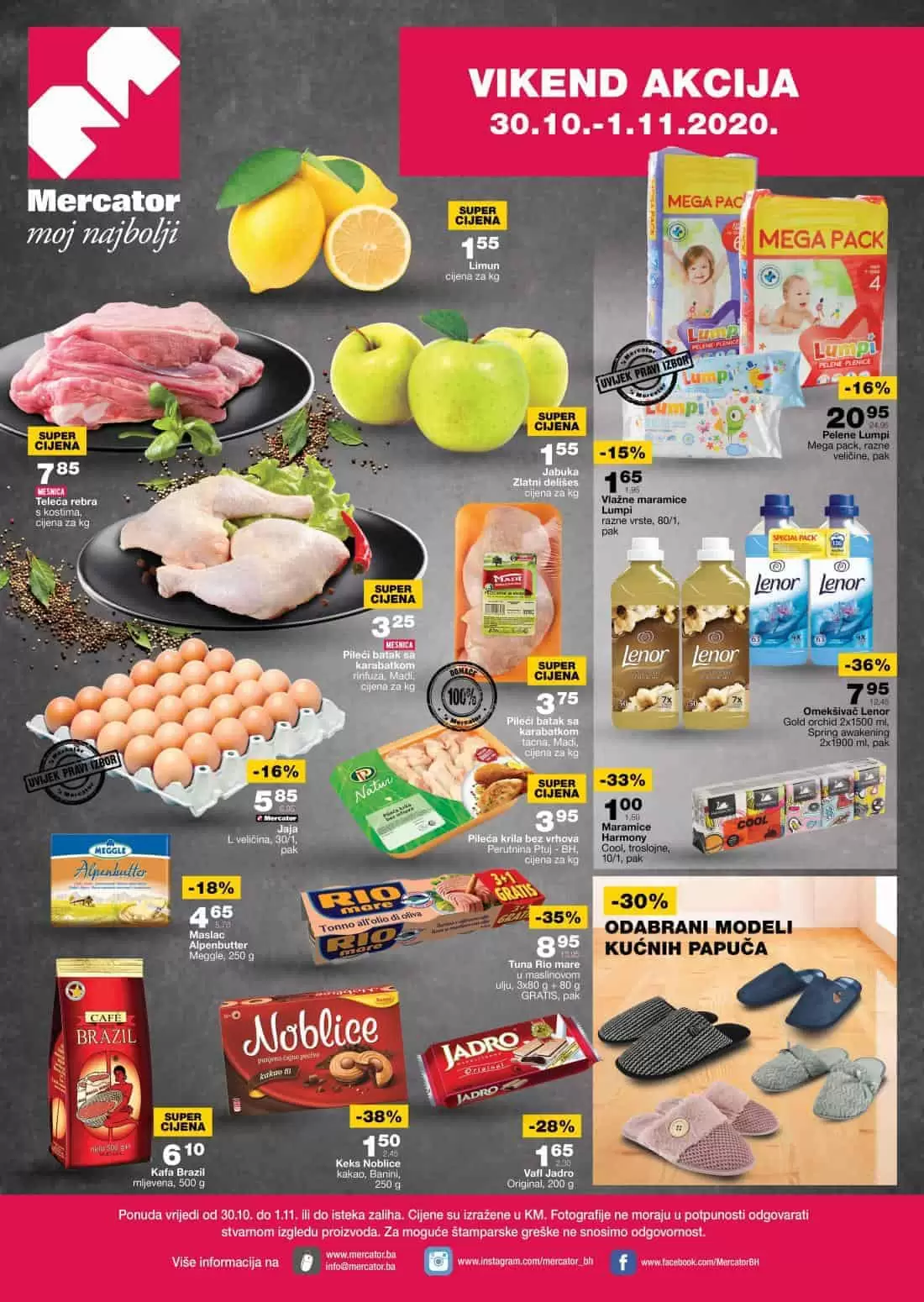 mercator kataloska akcija. mercator snizenje. mercator lozionicka. 