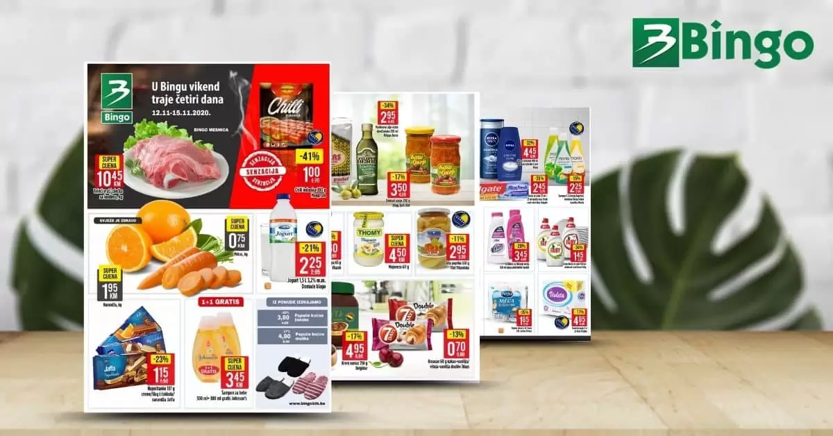 bingo katalog. bingo snizenje. bingo akcija.