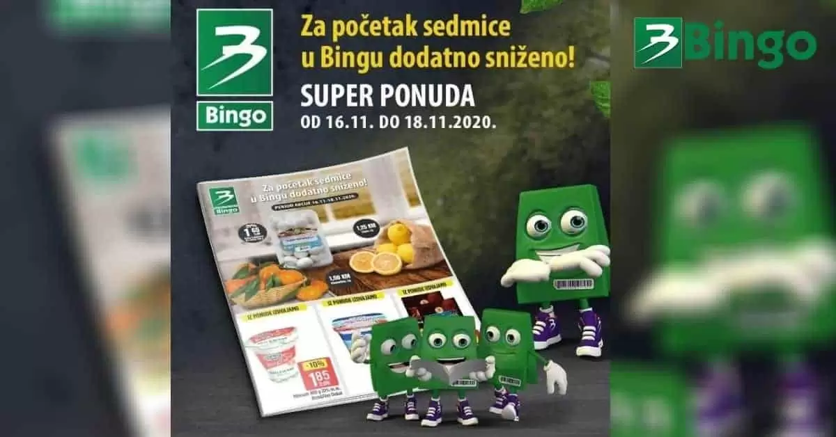 bingo katalog. bingo snizenje. bingo akcija.