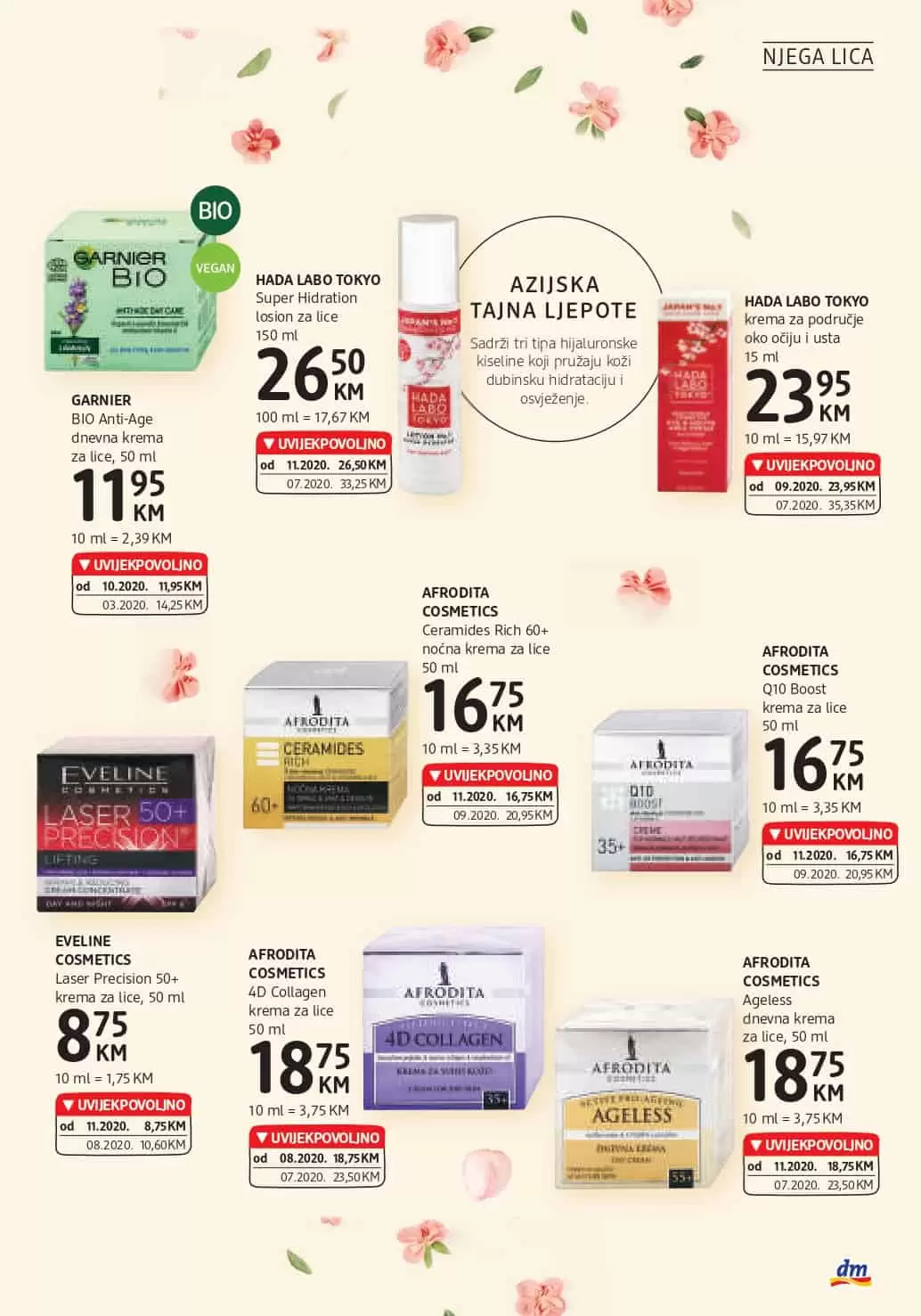 garnier krema za lice. l'oreal paris krema za lice. afrodita krema za lice.