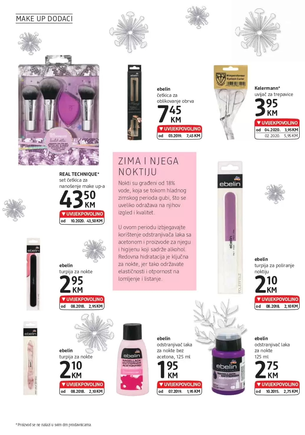 aplikatori za sminkanje.