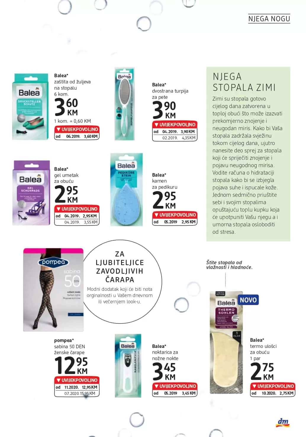 carape. dm snizenje. dm katalog.