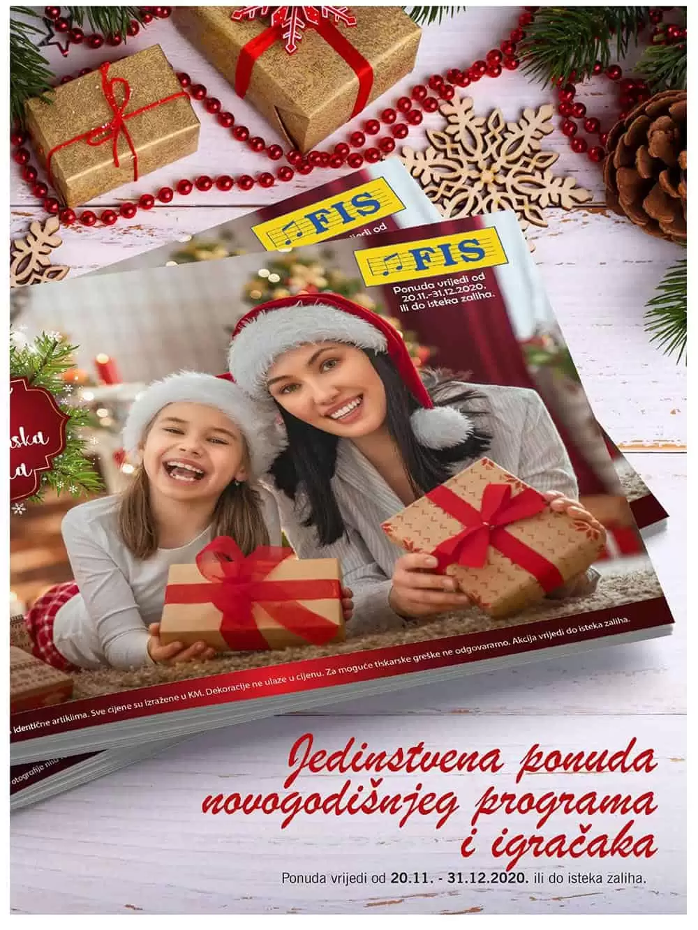 vrijeme je za darivanje. fis super akcija