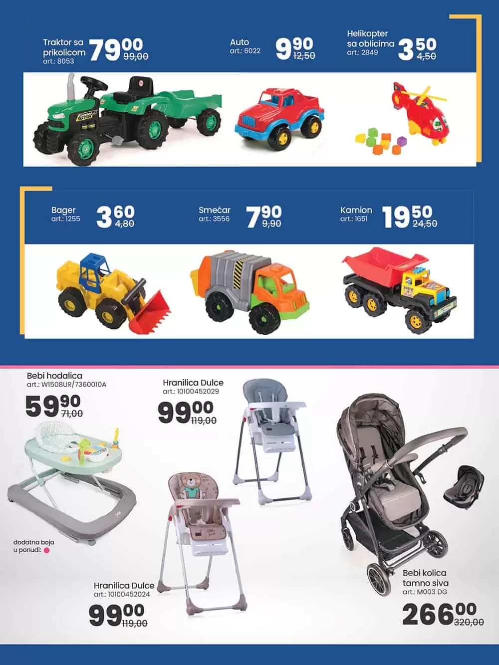 hodalica. guralica. hranilica.