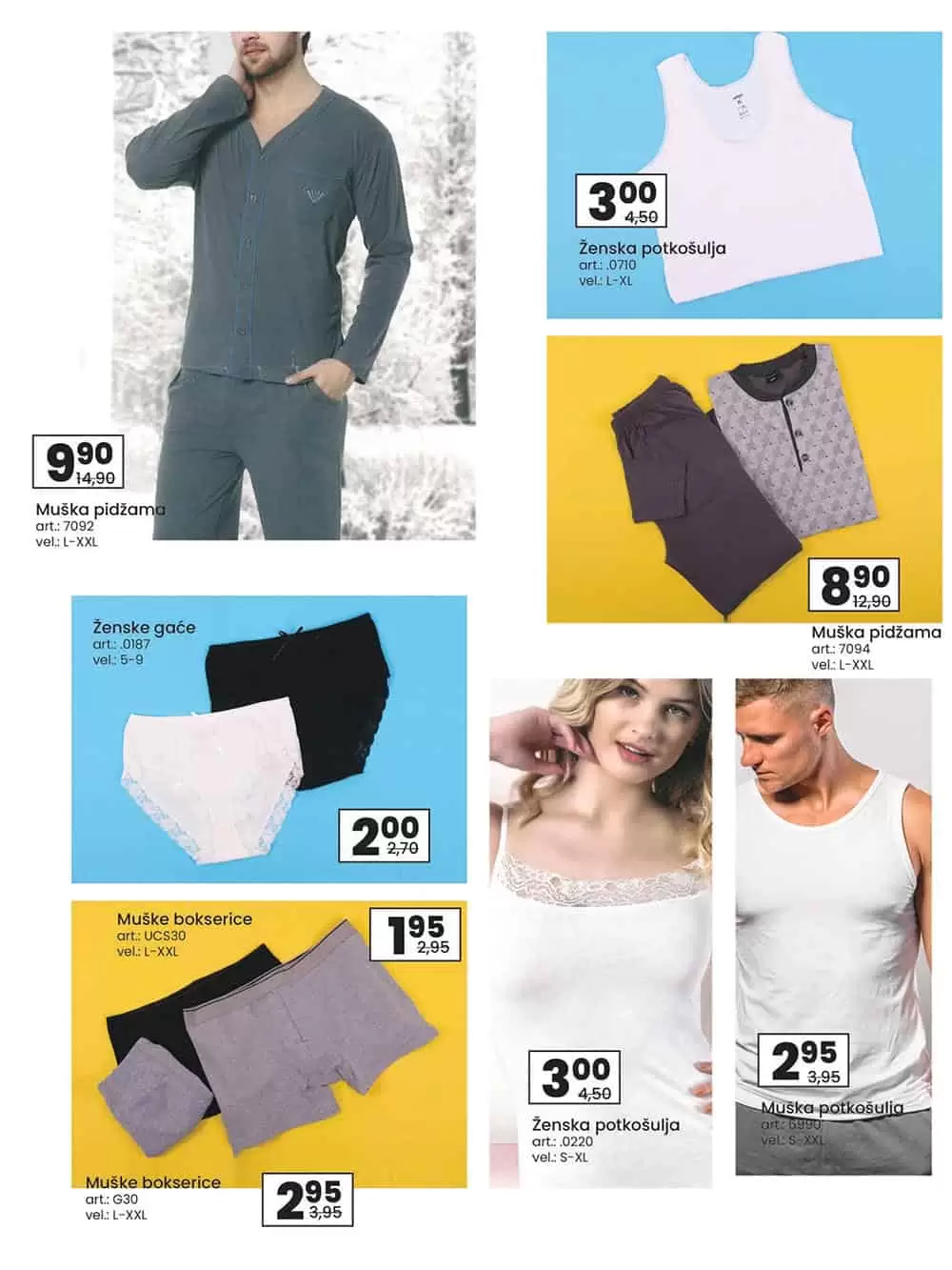 donji ves u fisu. gacice. potkosulja.