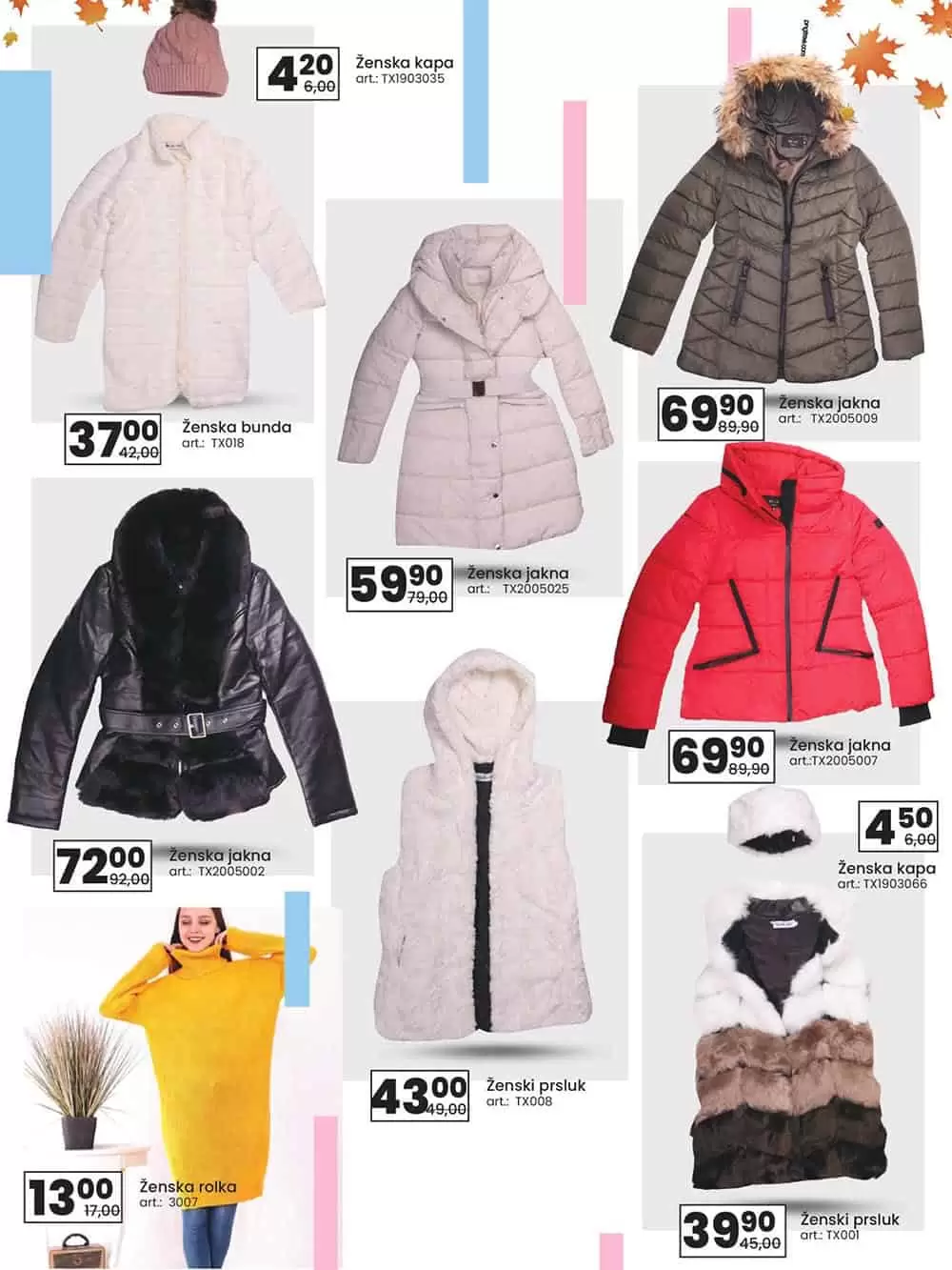 osjeca. zimska odjeca.