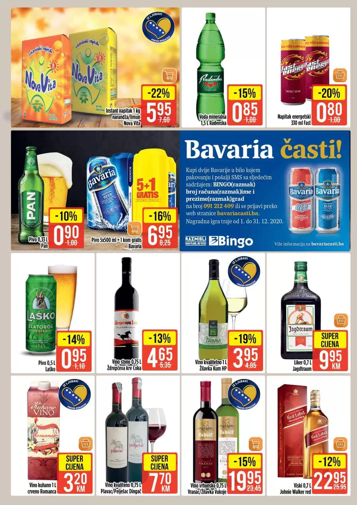 Bingo katalog. bingo snizenje. bingo akcija. popust. katalog.