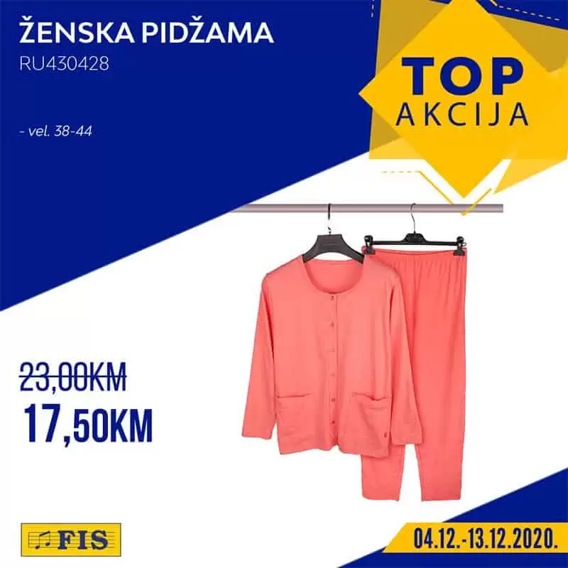 Fis TOP akcija. Fis snizenje.