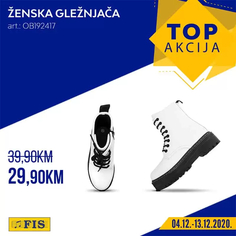 zenske cizme . fis obuca