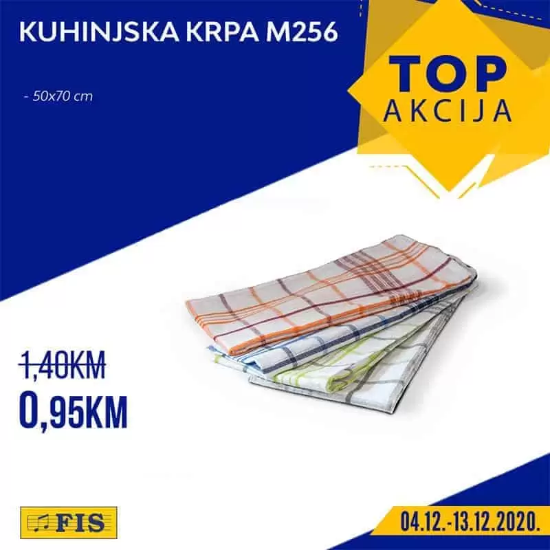 Fis TOP akcija. Fis snizenje.