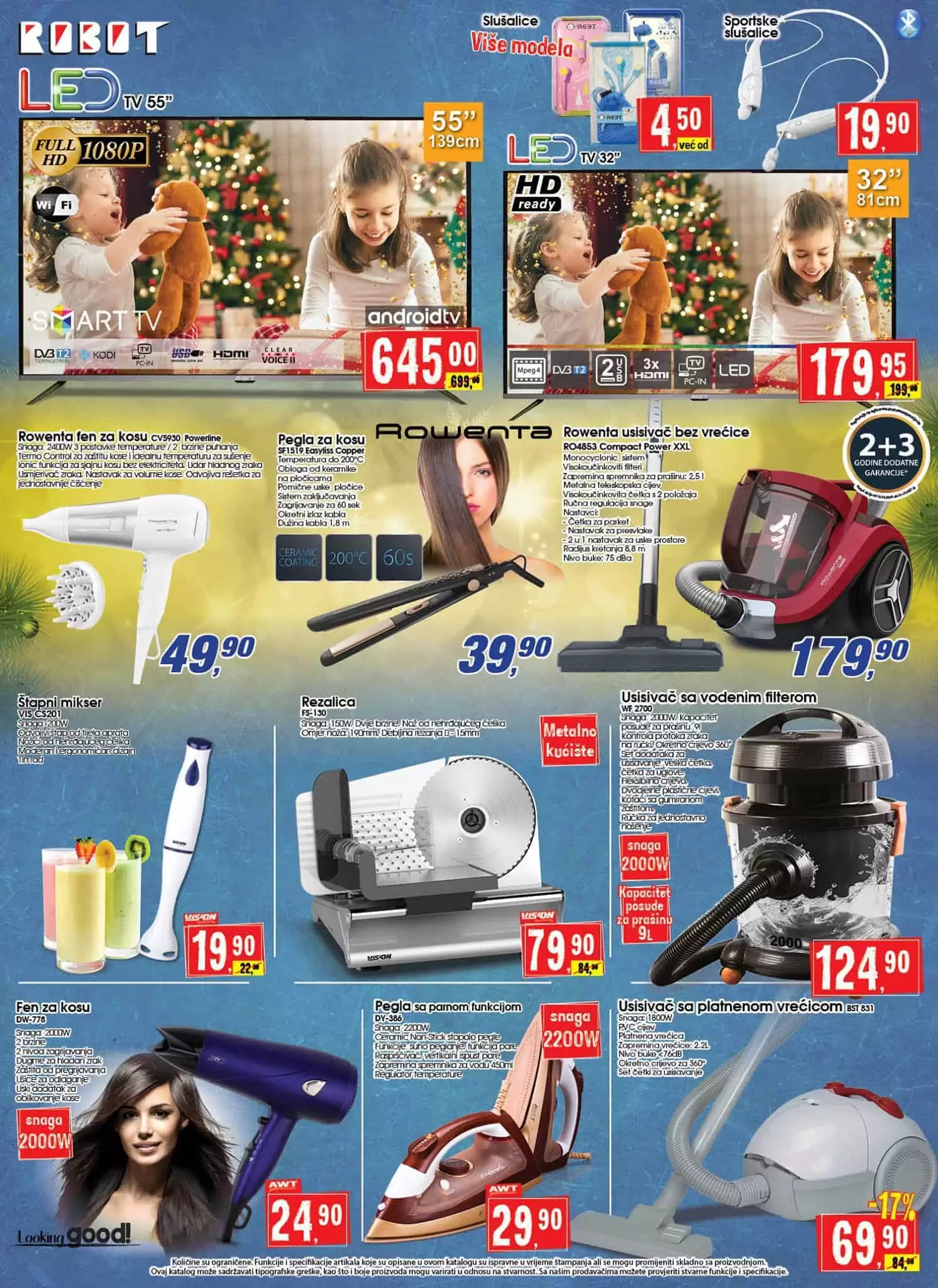 Robot akcijski katalog. snizenje. akcija. popust. snizeno.