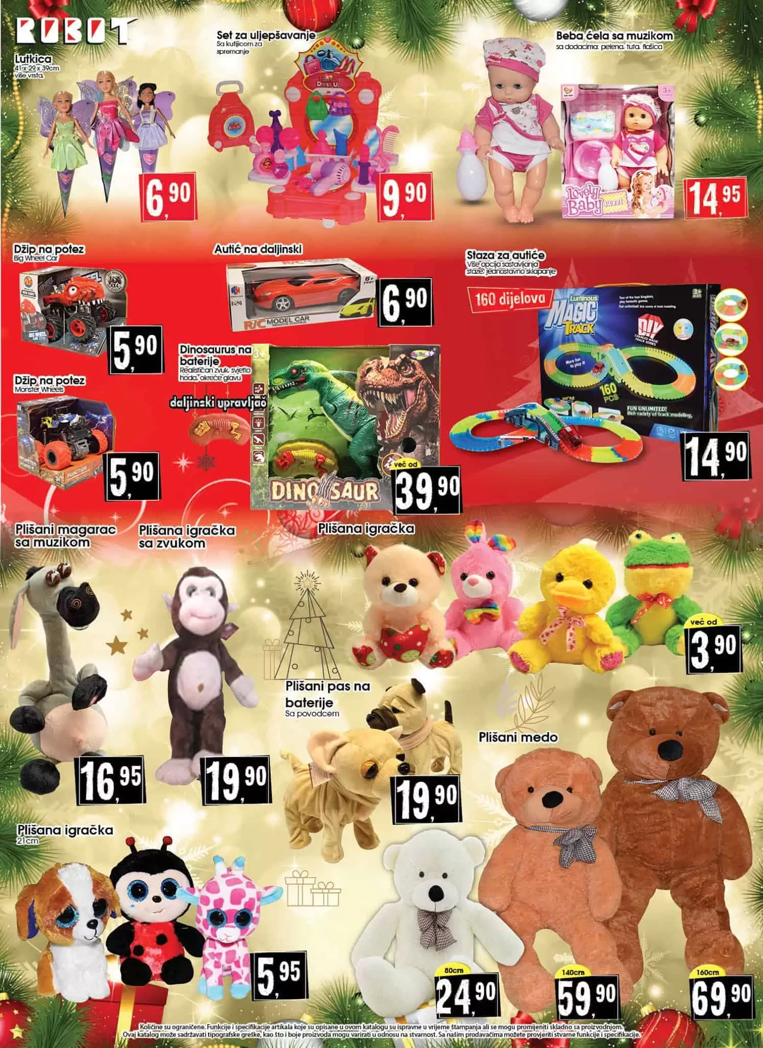 Robot akcijski katalog. snizenje. akcija. popust. snizeno.