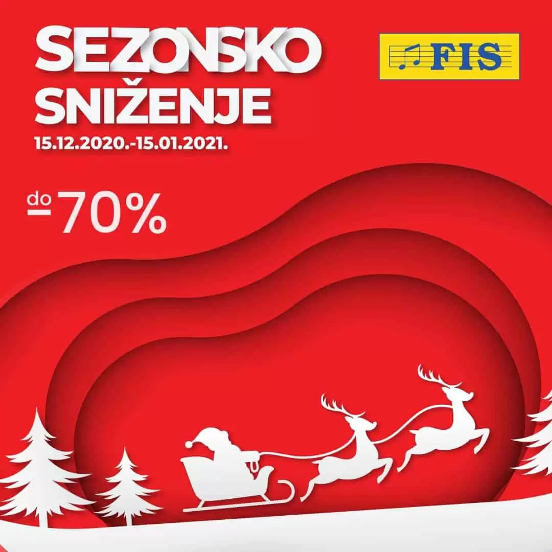 Fis snizenje. fis kupujte sa zadovoljstvom. fis akcija. popustvi. snizeno